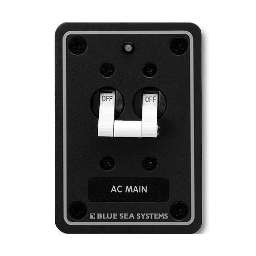 Blue Sea Systems Ac Main Circuit Breaker Panel - 8079-Bss - 661-8079F1