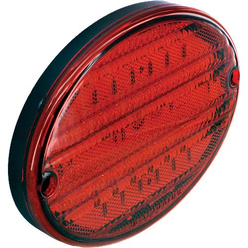 8Inoval Surf Mnt Stop/Tail/Tur Bell Rv Replaces P/N 681-52448 - Dg52448Pb - 681-Dg52448Pbf1