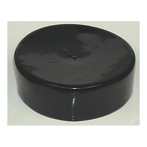 Dock Edge Flat Head Piling Cap, Pvc, Black - De91902F - 686-91902Ff1