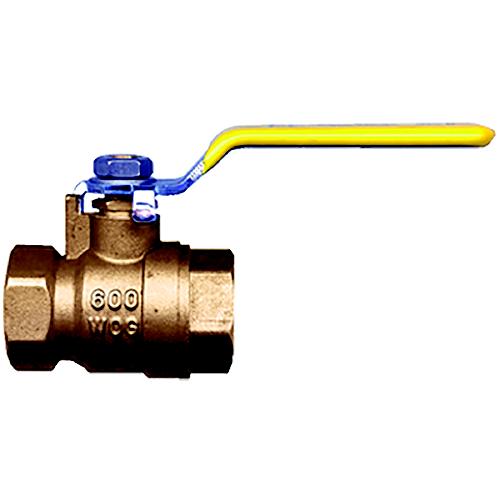 Fairview Bvb38 Cast Brass Full-Flow Ball Valve, 1