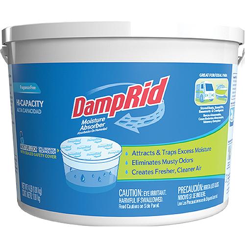 Damprid Fg50Ffesb High Capacity Moisture Absorber, 2 Lb Tub, Up To 1,000 Sq Ft, Fragrance Free - Fg50Ffesb - 689-Fg50Ffesbf1