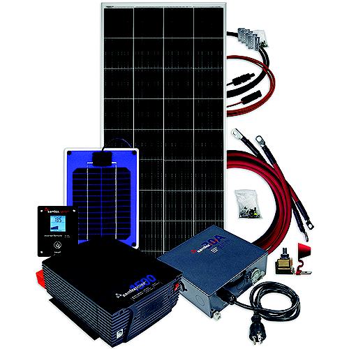 Samlex Spbexplore200 Solar + Power Bundle, Explore 200W Bundle W/1 Panel - Spb-Explore200 - 705-Spbexplore200F1