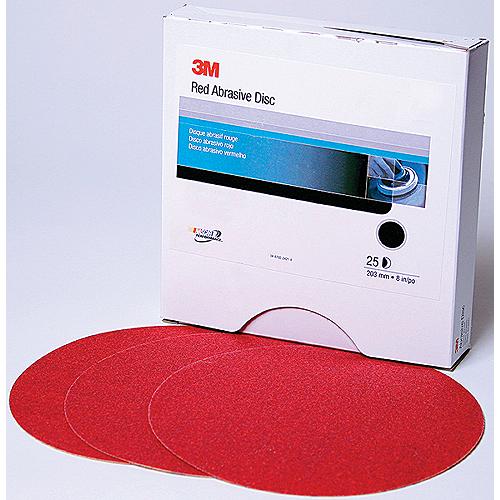 Red Hookit Disc 8 P80D 25/Bx - 1677 - 71-01677 Superseded By: 71-09271F1