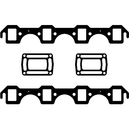 Quicksilver 27-8M0162519 Exhaust Manifold Gasket Kit, Ford - 8M0162519 - 710-27-8M0162519F1