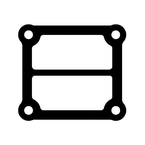 Quicksilver 27-8M0162535 Exhaust End Cap Riser Gasket - 8M0162535 - 710-27-8M0162535F1