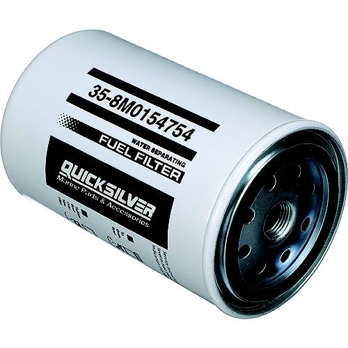Quicksilver 35-8M0154754 Water Separating Fuel Filter, 10 Micron - 8M0154754 - 710-35-8M0154754F1