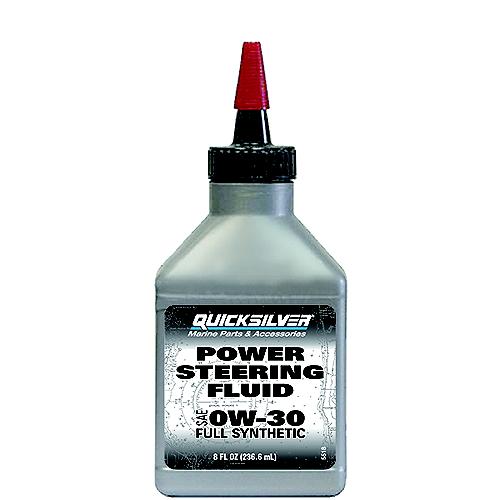 Quicksilver Synthetic Power Steering Fluid, 8 Oz. - 858076Q01 - 710-92-858076Q01F1