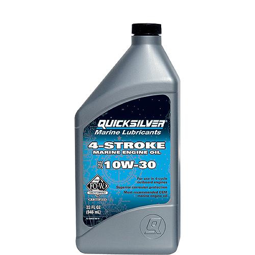 4-Stroke Fc-W Mineral Formula Outboard Engine Oil, 10W30 Qt. @6 - 8M0078616 - 710-92-8M0078616F1