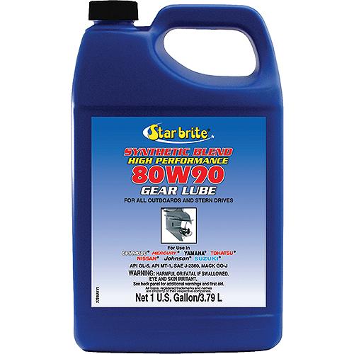 Synthetic Blend 80W90 Lower Unit Gear Lube, 1 Gal. - 027200N - 74-27200F1