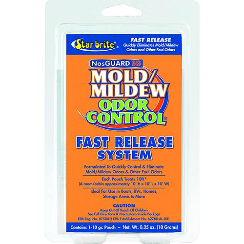 M2Dg Fast Release Mildew Odor Control Bags, 10 Grams, 25/Pack - 89965 - 74-89965F1