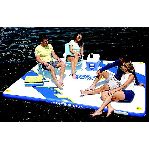Aqua Leisure Apr20924 Inflatable Dock, 10' X 8' - Apr20924 - 744-Apr20924F1