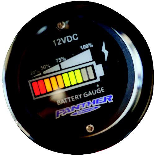Panther Led Digital Battery Gauge - 55-6500 - 781-556500F1