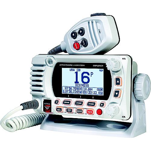 Standard Horizon Gx1850W Eplorer W/Nmew2000, 25 Watts, White - Gx1850W - 783-Gx1850Wf1