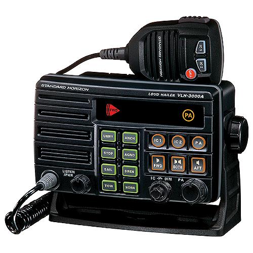 Standard Horizon 30 Watt, Dual Zone Loudhailer W/Adjustable Backlight - Vlh3000A - 783-Vlh3000Af1