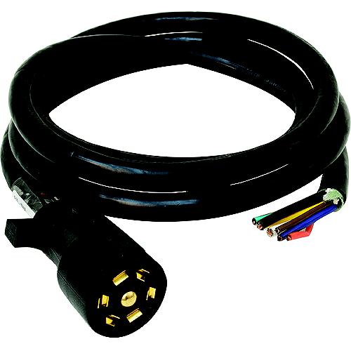 Valterra A10-7W8 Mighty Cord 7-Way 8' Rv Trailer Cord - A10-7W8 - 800-A107W8F1