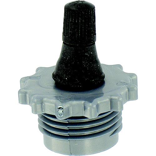 Valterra Blow Out Plug, Gray Plastic W/Valve - P23508Vp - 800-P23508Vpf1