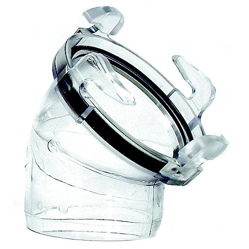 45Deg Hose Adaptor Clear Valterra Dometic Rvx - T1026 - 800-T1026F1