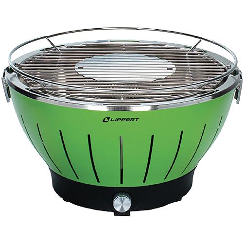 Lippert 2021106516 Odyssey™ Portable Charcoal Grill, Green - 2021106516 - 804-2021106516F1