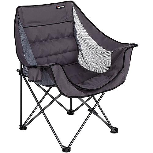 Lippert 2021128652 Campfire Folding Chair, Dark Grey - 2021128652 - 804-2021128652F1