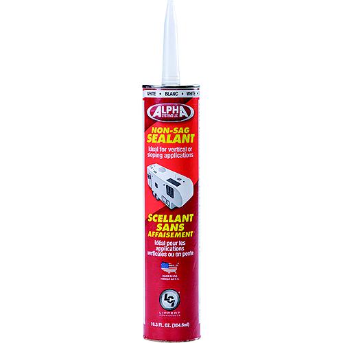 Alpha Systems 862159 Low Voc Non-Sag Sealant, 10.3 Oz., Grey - 862159 - 804-862159F1
