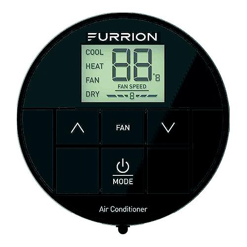 Furrion 2024042659 Chill® Thermostat, Single-Zone, 2 Fan Speed, Black - 2024042659 - 815-2024042659F1