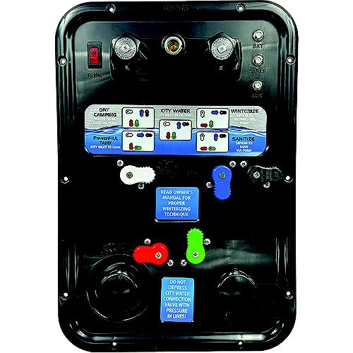 B&B Molders 94143 Nautilus P1 Water System, Black - 94143 - 865-94143F1