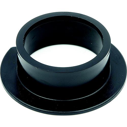B And B 94292 Flush Slip Fitting, Black, 1-1/2