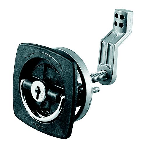 2-1/2X2-1/2 Black Flush Lock - 0931Dp2Blk - 9-0931Dp2Blkf1