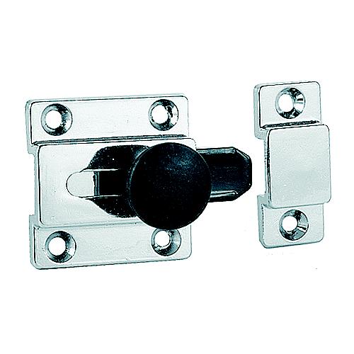 2-1/8 X 1-1/2 Cupboard Bolt - 1101Dp0Chr - 9-1101Dp0Chrf1