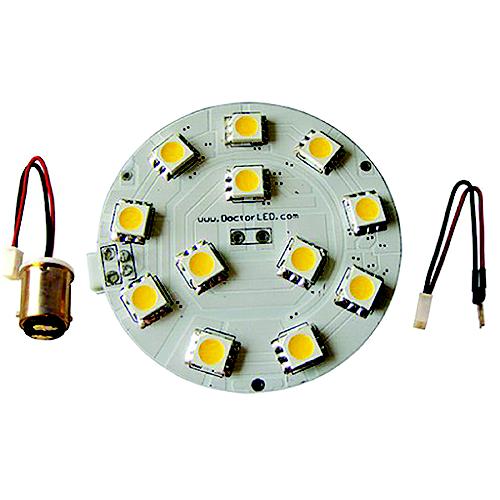 Dr. Led 9000333 Dome Light Smd Led Kit, Warm White/Red - 9000333 - 911-9000333F1
