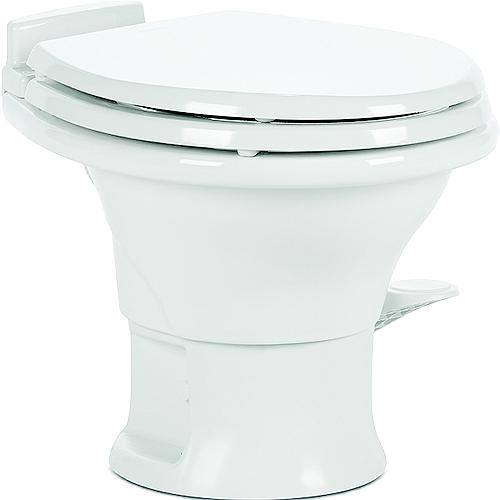 Dometic 311 Series Toilet W/O Sprayer, Low Profile, White - 9108923945 - 951-9108923945 Superseded By: 951-9610008263F1
