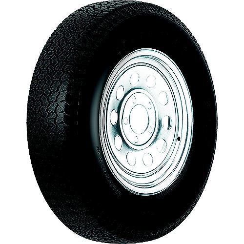 Loadstar Bias Tire And Wheel (Rim) Assembly St205/75D-14 5 Hole C Ply - 3S460 - 966-3S460F1