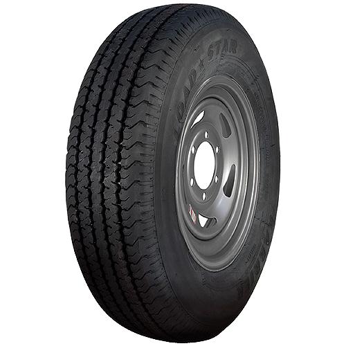 Loadstar St Radial Tire And Wheel (Rim) Assembly St225/75R-15 6 Hole D Ply - 32677 - 966-32677F1