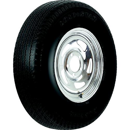 Loadstar St Radial Tire And Wheel (Rim) Assembly Directional St185/80R-13 5 Hole C Ply - 31986 - 966-31986F1