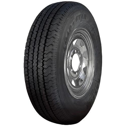 Loadstar St Radial Tire And Wheel (Rim) Assembly St225/75R-15 6 Hole D Ply - 32666 - 966-32666F1
