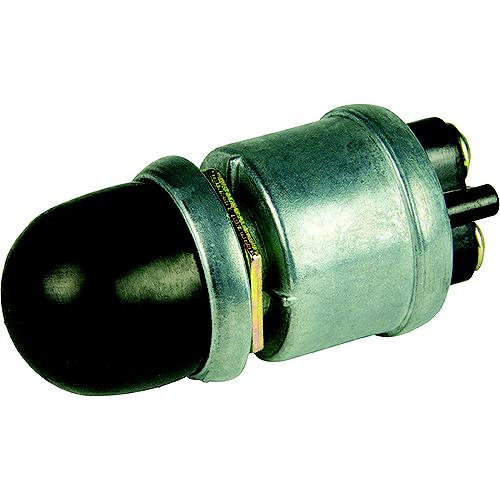 Bep 1001508 Heavy-Duty Push Button Switch With Cap, Off/(On) - 1001508 - 969-1001508F1