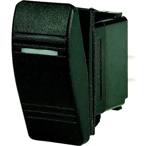 Bep 1001811 Weather Resistant Contura Rocker Switch, Off-On, Dpst, 1/4