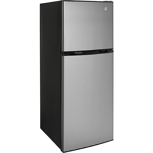 Ge Gpv10Fsnsb 12V Top-Freezer Refrigerator, 9.8 Cu. Ft., Stainless - Gpv10Fsnsb-R - 976-Gpv10Fsnsbf1