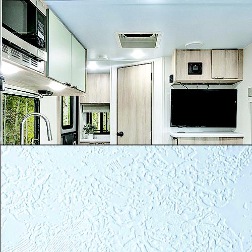 Genesis 569957 Revive Textured Ceiling Cover, 2' X 100', Textured Pebbled White - 569957 - 985-569957F1