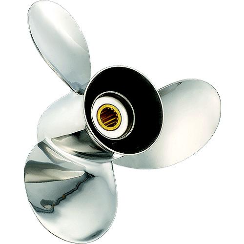 Solas 3441-133-17 Titan Stainless Steel 3-Blade Propeller For Yamaha - 3441-133-17 - 496-344113317F1