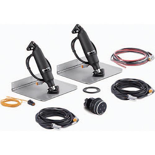 Dometic Stt3133R Seastar Trim Tab System, Stubby Actuators W/Dial Controller, 9