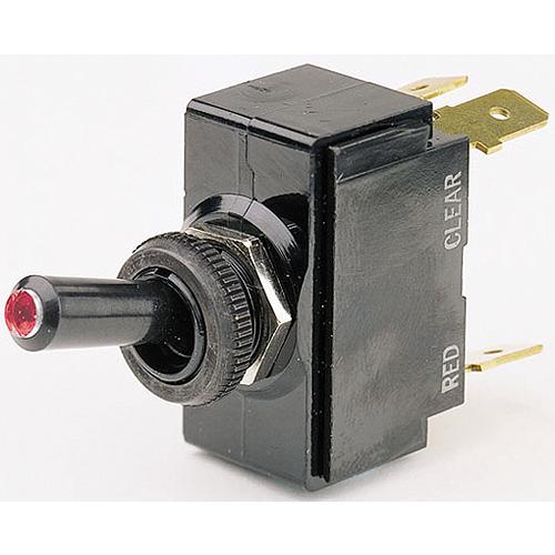 Cole Hersee M5411102Bp Toggle Switch/Illuminated Tip, On/Off/On Spdt - M-54111-02-Bp - 12-M5411102Bpf1