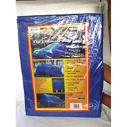 Blue Vinyl Tarp, 20' X 25' - Tra-2025 - 136-97241Bf1