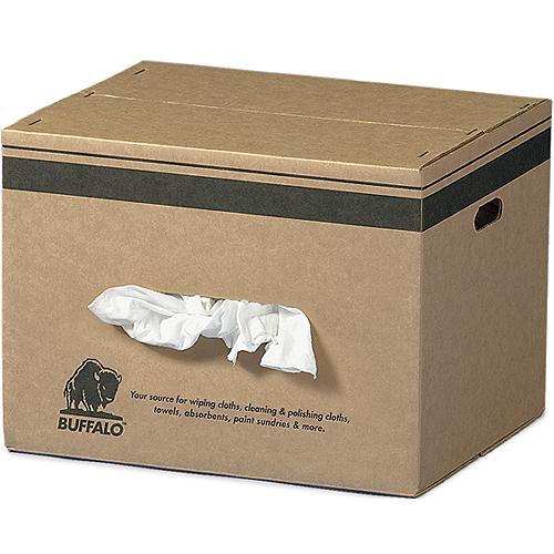 Buffalo New Bleached White Knit Wipers - 12025 - 199-12025F1