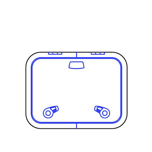 Lewmar Medium Profile Hatch, Size 30 - 39930020 - 239-39930020F1