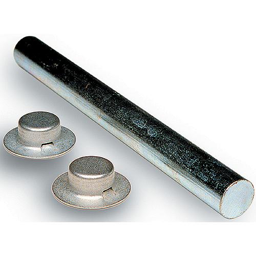 Tie Down Engineering Zinc Plated Roller Shaft With 2 Pal Nuts. - 86026 - 241-86026F1