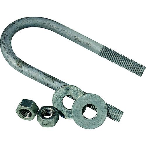 Tie Down Engineering Galvanized U-Bolt Kit - 86223 - 241-86223F1