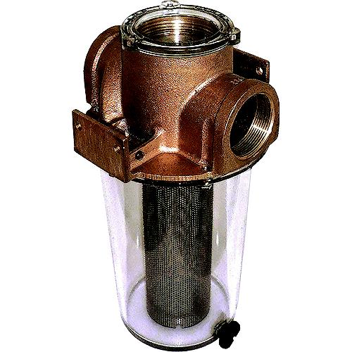 Groco Arg2500S Bronze Strainer With #304 Ss Basket - Arg-2500-S - 34-Arg2500Sf1