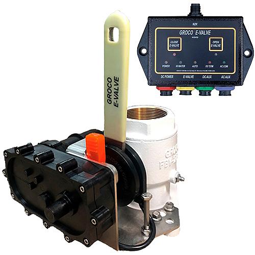 Motorized Brz Seacock 2 12V Nmea-2000 Certified Multiple Operating Modes - Fbved-2000 12V - 34-Fbved200012Vf1