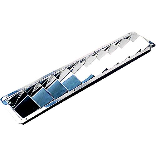 Sea-Dog 331280 Stainless Louvered Vent, 10-Louver - 331280 - 354-331280F1